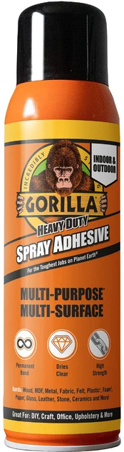 Gorilla glue Heavy Duty Spray 400ml kaina