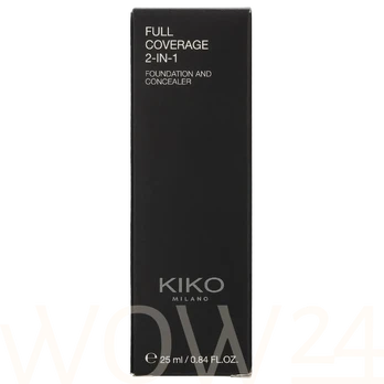 Kiko Milano Full Coverage 2 In 1 Foundation & Concealer 25ml