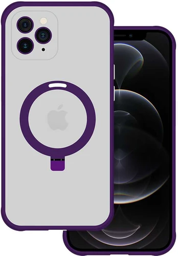 Tel Protect Magical Magsafe Stand dėklas skirtas Apple iPhone 11 Pro Max violetinės spalvos