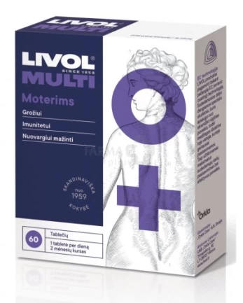 Maisto papildas moterims LIVOL MULTI TOTAL N60