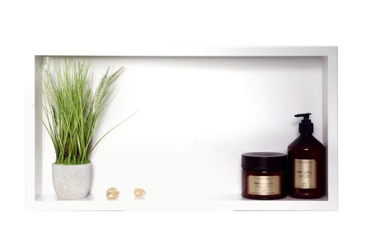 Viena lentyna WALL-BOX balta 60x30x7 cm