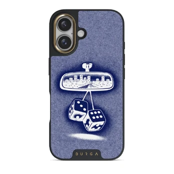 City Lights - iPhone 16 Case, Elite Dark (MagSafe) / Gold