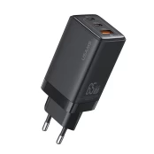 USAMS CC180 65W PD QC USB A+C+C kaina
