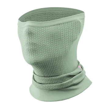 Rockbros LFA23 TVI Women's Knitted Bicycle Neck Warmer - Žalias