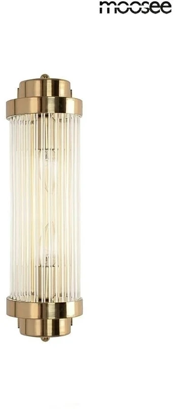 Sieninis šviestuvas COLUMN 40, 2xE14, aukso sp.