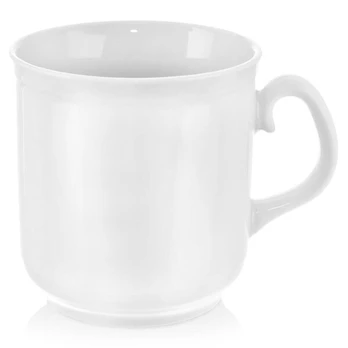 Porcelianinis puodelis Mona baltas 400 ml