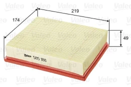 Oro filtras VALEO 585188 kaina
