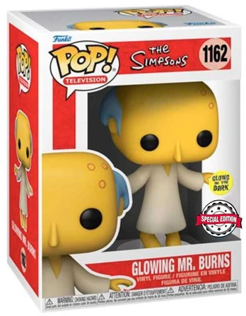 Funko POP figure Simpsons Glowing Mr. Burns Exclusive