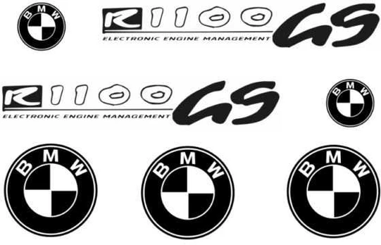 BMW R1100GS sticker set