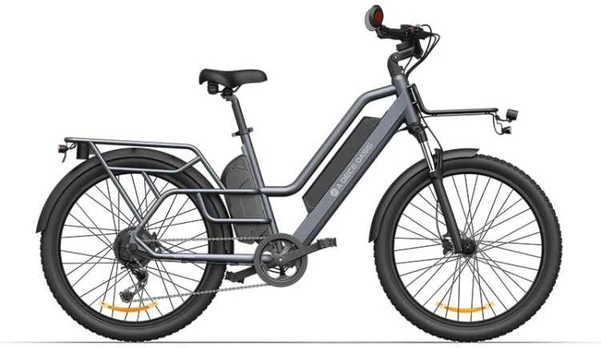 ADO Oasis 260T elektrinis dviratis pilkas