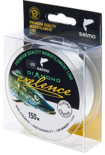 Valas Salmo Diamond Exelence Fluoro Coated Clear 150m