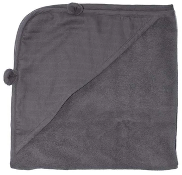 Vaikiškas rankšluostis Markland Pure Muslin, pilka, 75 cm