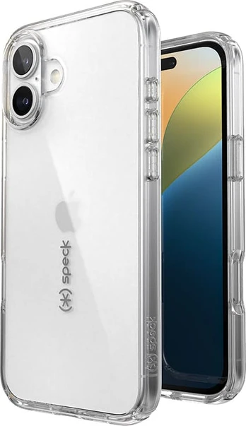 Speck Gemshell – dėklas, skirtas iPhone 16 Plus (skaidrus)