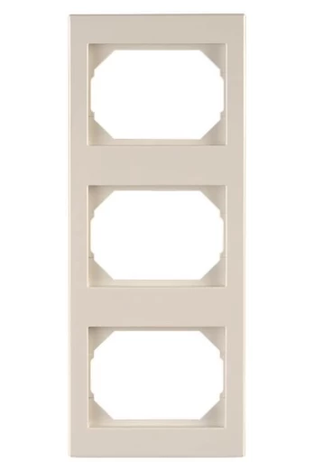 Trivietis rėmelis XP500, vertikalus, baltos sp., R03