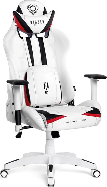 Gaming Chair Diablo X-Ray King Size: black-white