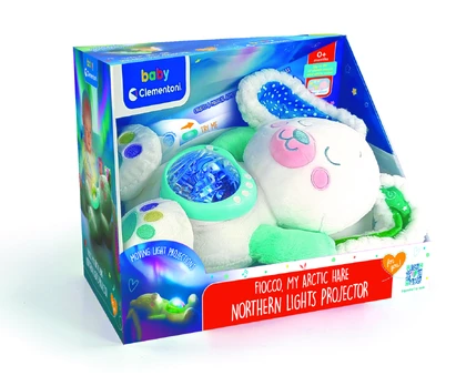 CLEMENTONI BABY šiaurės pašvaistės pliušinis žaislas, 17502