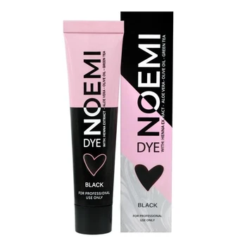 NOEMI Blakstienų ir antakių spalva Black, 15ml