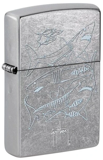 Žiebtuvėlis Zippo 48595 Guy Harvey, sidabrinis