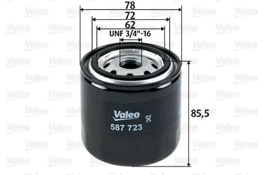 Kuro filtras VALEO 587723