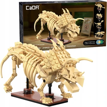 CaDA Triceratops skeletas 272 vnt. konstruktorius