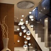 LED pakabinamas šviestuvas "Sphere multicolour 27-light App