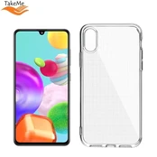 Nugarėlės dėklai iLike Samsung Galaxy A41 (A415F) Silicone case Transparent kaina