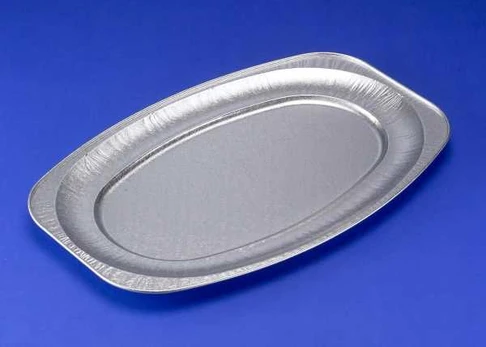 Plus Pack Cateringfad oval stor 55x36x2,2cm 65220 10stk/pak - (10 stk.)