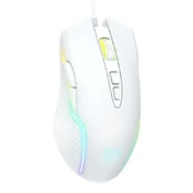 Gaming mouse onikuma CW905 white wired kaina