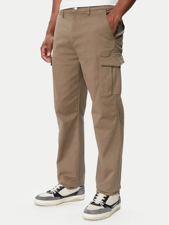 Guess Cargo stiliaus kelnės M6YB53 W2793 Chaki Cargo Fit