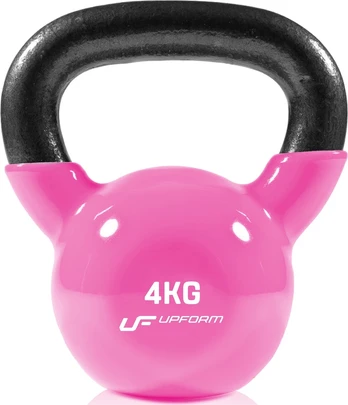 Vinilinis ketaus svarstis Kettlebell 4kg - UpForm