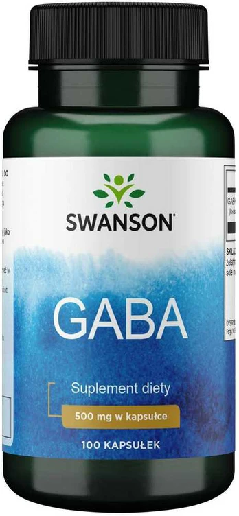 Swanson Gaba 500mg – 100 kapsulių