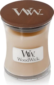 WoodWick Baltas medus 85g kaina