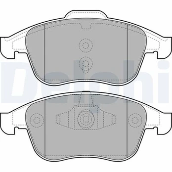 DELPHI LP2079 Brake pad set