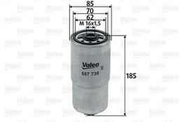 Kuro filtras VALEO 587736