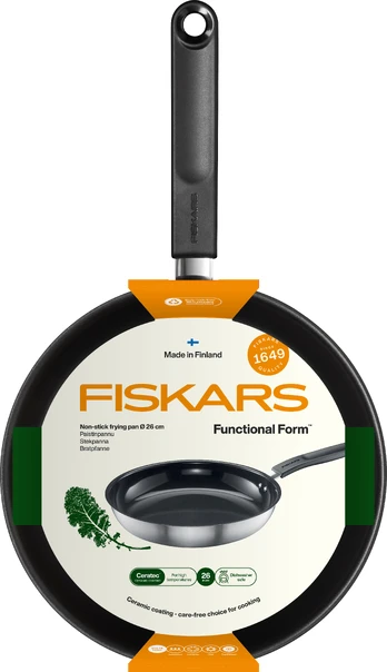 Fiskars FF keptuvė 26cm su keramine danga