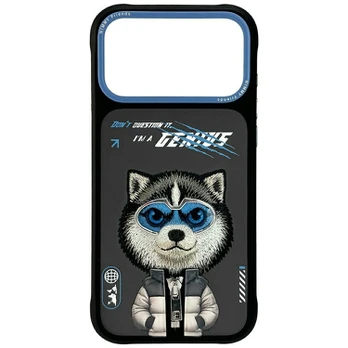 Nimmy Cool&Cute 2.0 Wolf Case for iPhone 17 Pro Max - Black