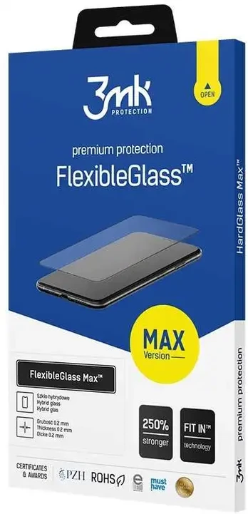 "FlexibleGlass Max Screen Protector Xiaomi Redmi Note 8" Black