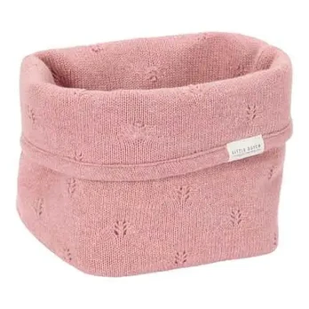 Little Dutch Storage Basket small ´Pure Pink Blush` knitted