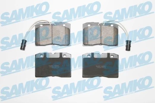 Stabdžių trinkelių rinkinys, diskinis stabdys SAMKO 5SP281