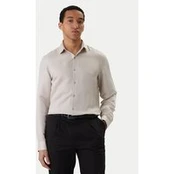 Calvin Klein Marškiniai LV019EU121 Smėlio Regular Fit