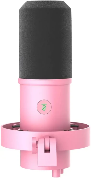 Fifine K688P dynamic microphone (pink)