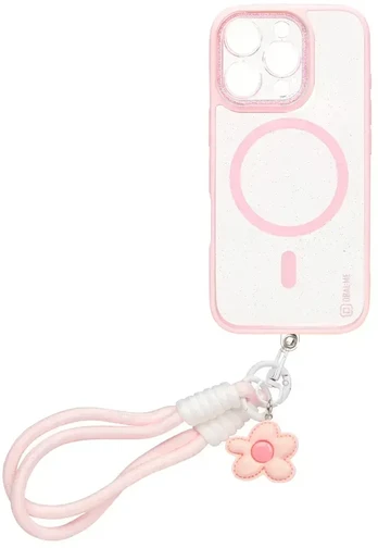 Dėklas OBAL:ME MagNetix Wrist Cover for Apple iPhone 16 Pro Blossom