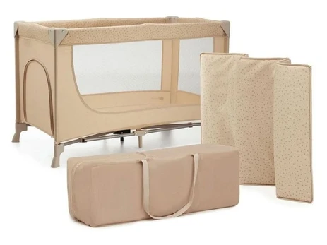Travel cot JOY 2 BEIGE