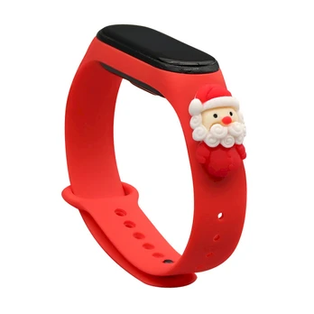 Fusion Accessories Išmaniosios apyrankės Xiaomi Mi Smart 3/4 dirželis, Raudonos spalvos