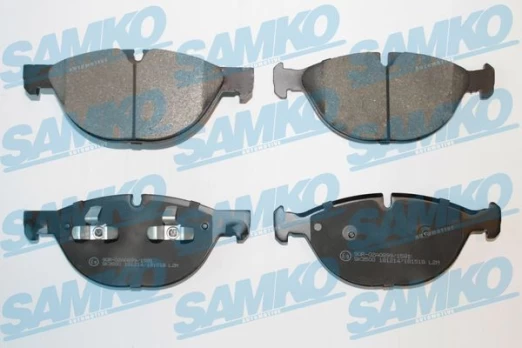 Stabdžių trinkelių rinkinys, diskinis stabdys SAMKO 5SP1518