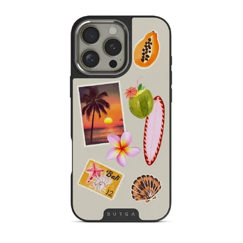 Sun Chaser - iPhone 16 Pro Case, Elite Dark (MagSafe) / Silver