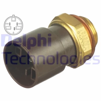 Temperatūros jungiklis, radiatoriaus ventiliatorius DELPHI TS10341