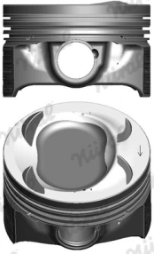 NURAL 87-433907-10 Piston kaina