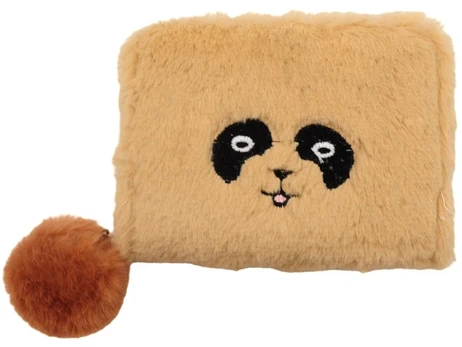 Kailinė vaikiška piniginė 'Panda' - Raudona