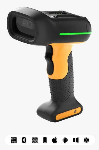 Skeneris inateck Barcodescanner 75 juodas [BCST-75 juodas]
